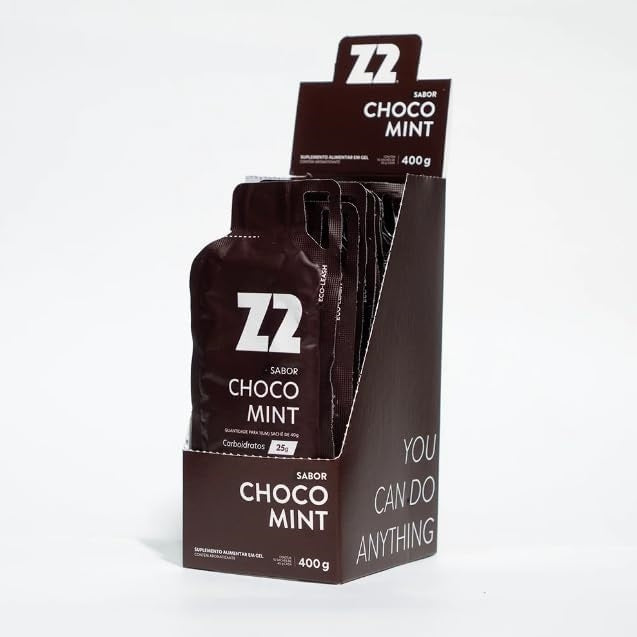 Energy Gel Z2+ (Display 10 sachês 40g) - Sabor: Choco Mint