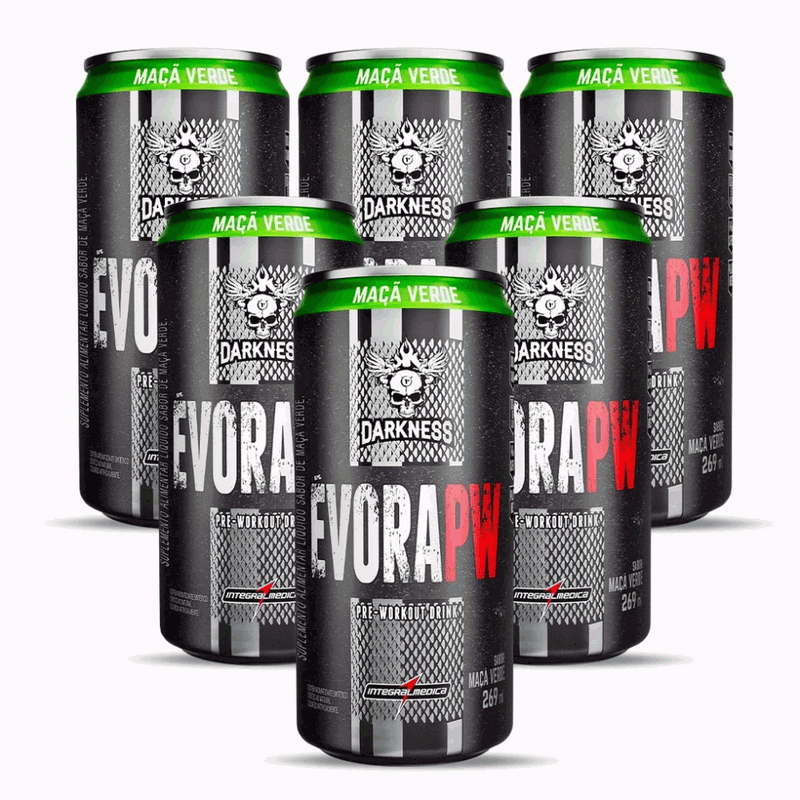 Évora PW Drink (6 unidades - 269ml) - Sabor: Maçã Verde.
