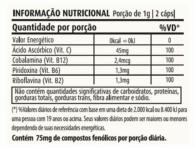 Extrato de Própolis - 500mg (60 caps) - Padrão: Único