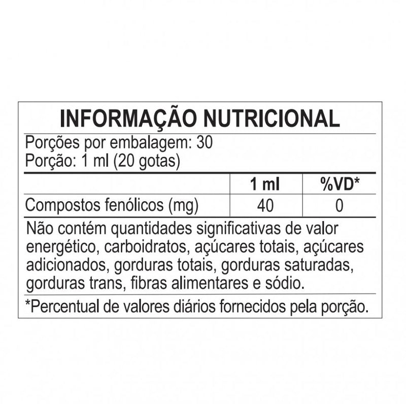Extrato de Própolis Verde Aquoso (30ml) - Padrão: Único
