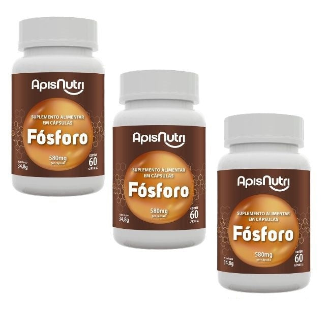 Fósforo - 580mg (60 caps) - Padrão: Único