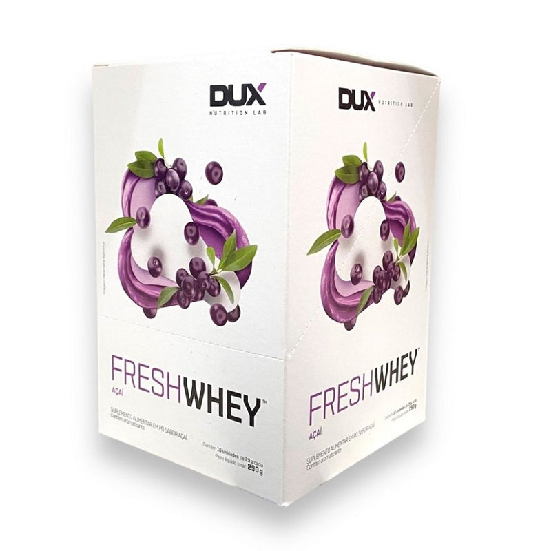 Fresh Whey Display 290g (10 Sachês de 29g) - Sabor: Açaí.