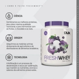 Fresh Whey Display 290g (10 Sachês de 29g) - Sabor: Açaí.