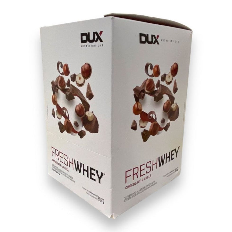 Fresh Whey Display 290g (10 Sachês de 29g) - Sabor: Chocolate e Avelã (10 sachês 31g)