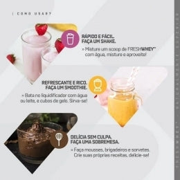 Fresh Whey Display 290g (10 Sachês de 29g) - Sabor: Açaí.