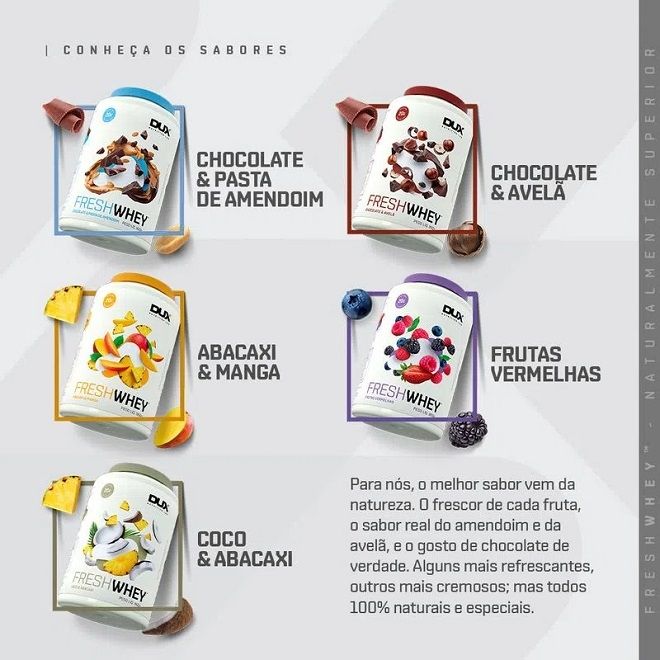 Fresh Whey Sachê (31g) - Sabor: Chocolate e Pasta de Amendoim