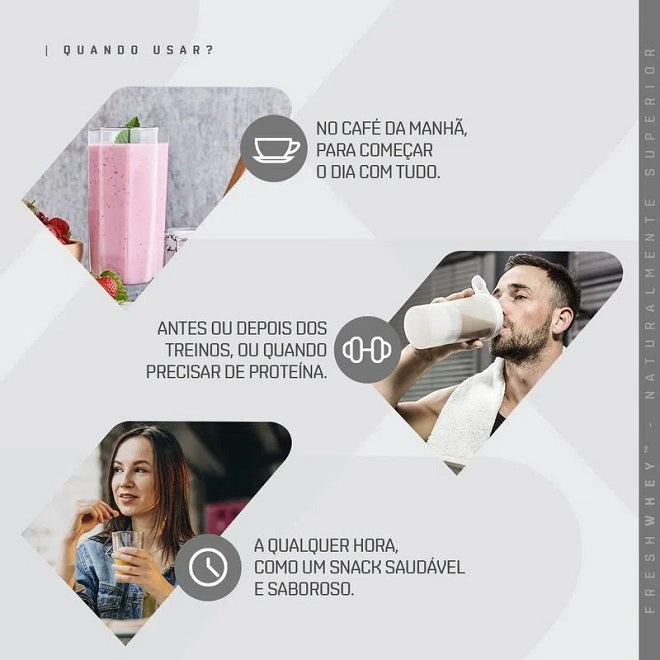 Fresh Whey Sachê (31g) - Sabor: Chocolate e Pasta de Amendoim