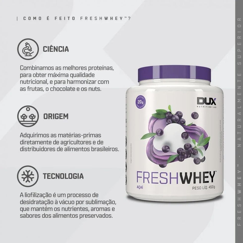 Fresh Whey (450g) - Sabor: Açaí