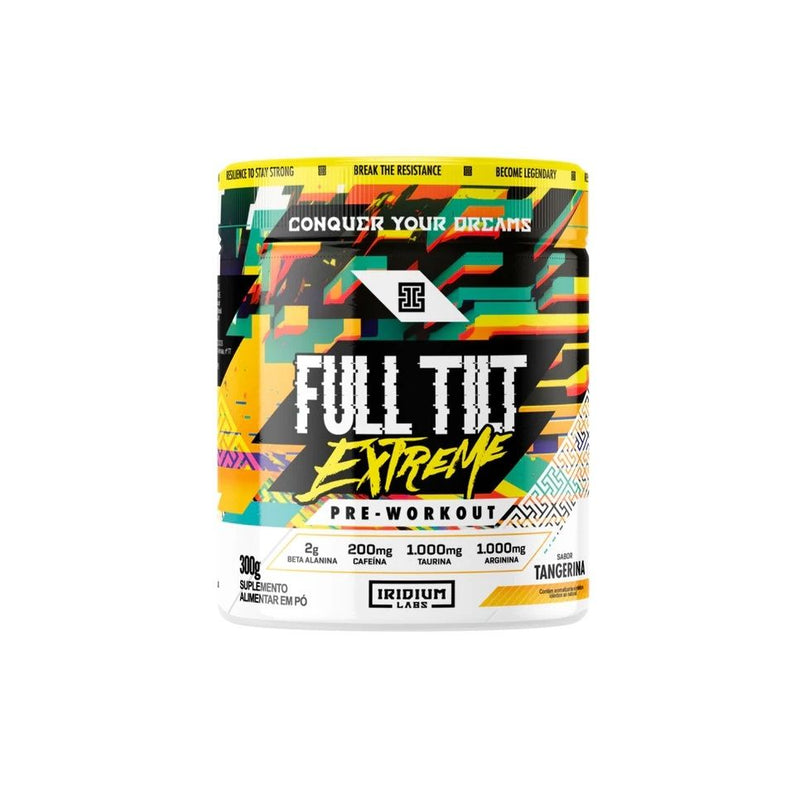 Full Tilt Extreme Pre-Workout (300g) - Sabor: Tangerina