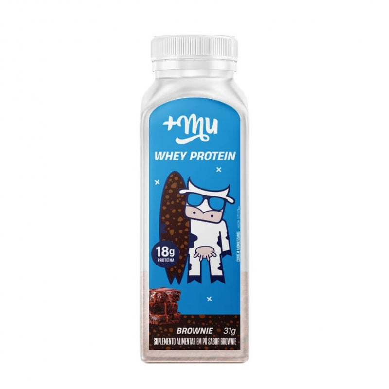 Garrafinha Mais Mu - Sabor: Brownie (31g)