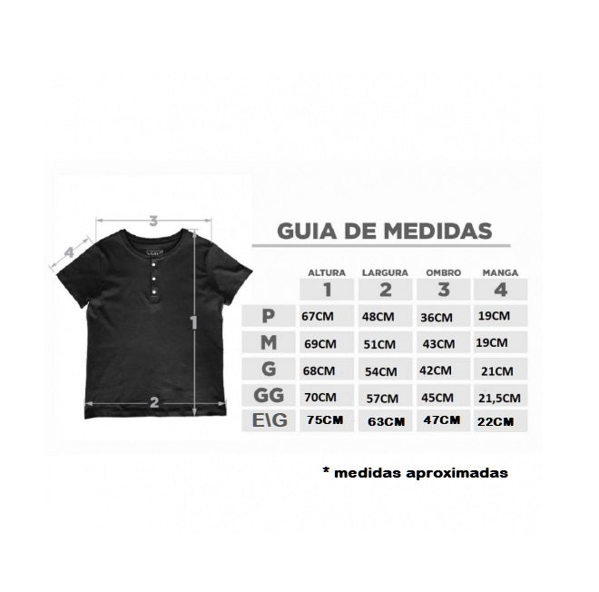 Camiseta Preta Probiótica - Tamanho: E\G