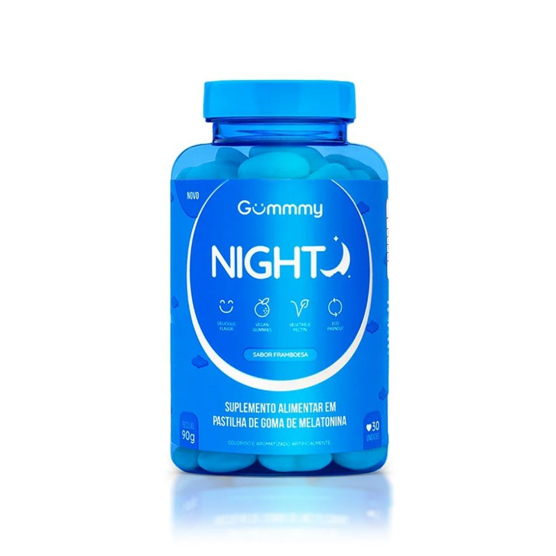 Gummmy Night (30 gomas) - Sabor: Framboesa