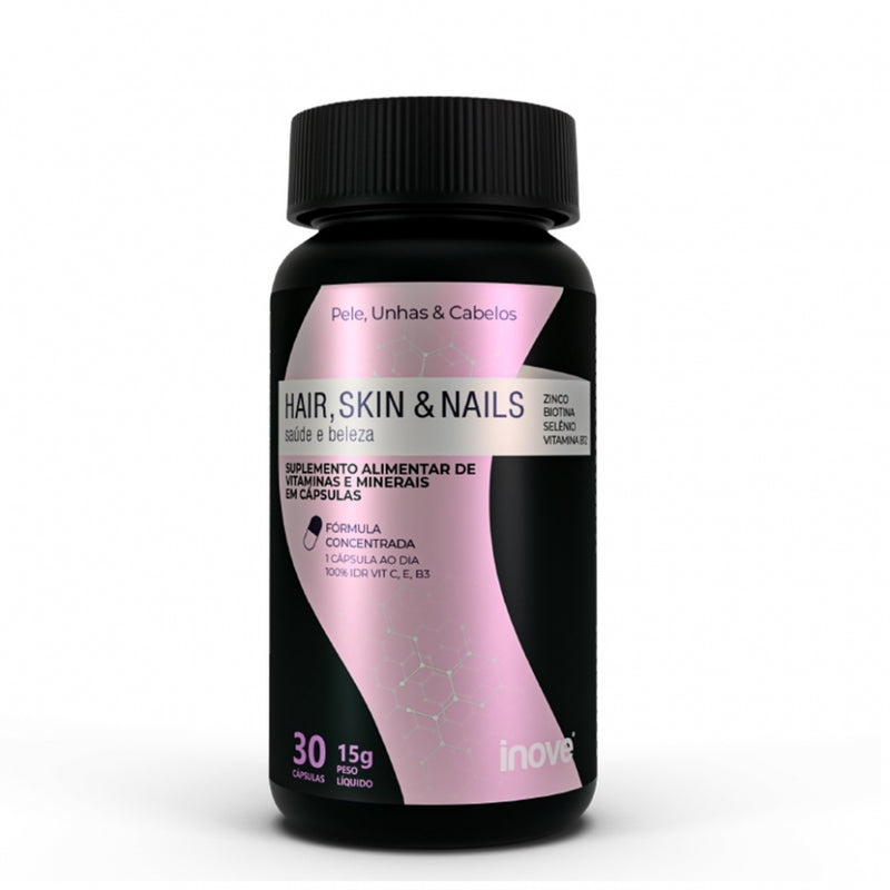 Hair, Skin e Nails 100% IDR (30 caps) - Padrão: Único