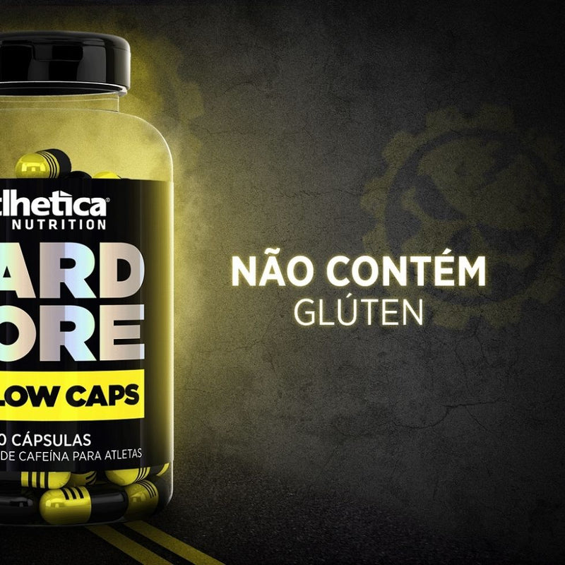 Hardcore Yellow Caps (120 caps) - Padrão: Único