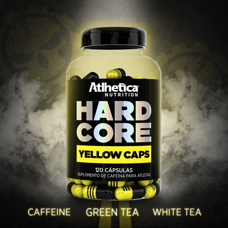 Hardcore Yellow Caps (120 caps) - Padrão: Único