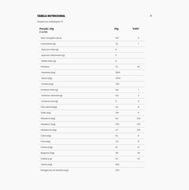 Immuno Whey Pro Glutathione Display - Sabor: Chocolate (15 sachês 31g)