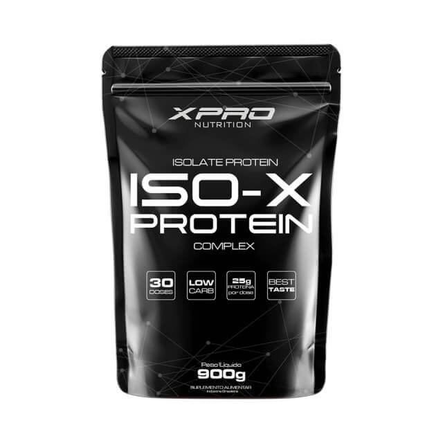 Iso-X Protein Complex Refil (900g) - Sabor: Morango