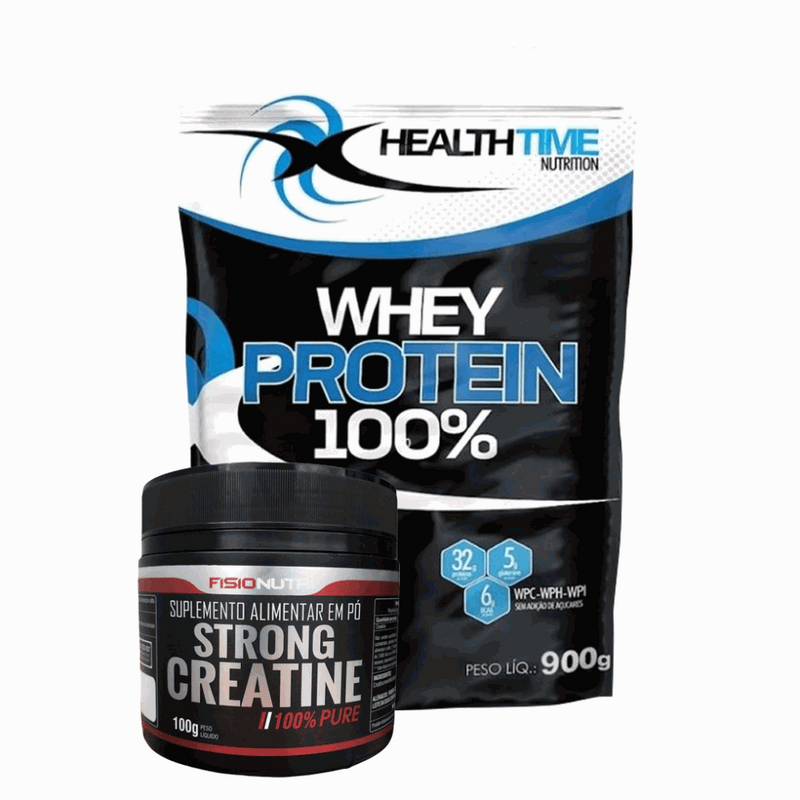 Kit Creatina + Whey Barato