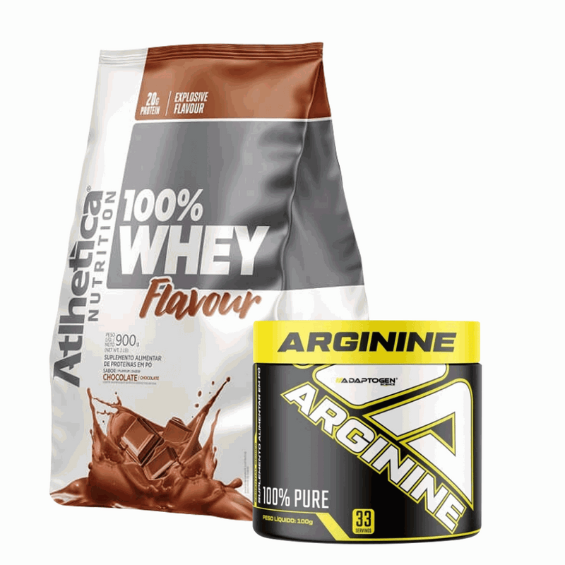 KIT Whey + Arginina