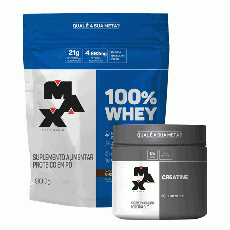 KIT Whey + Creatina