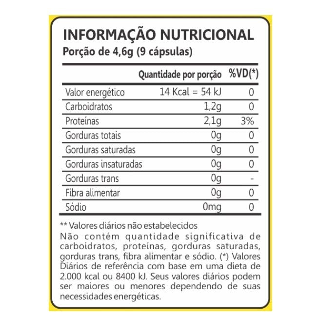 Levedo de Cerveja 450mg (120 caps) - Padrão: Único