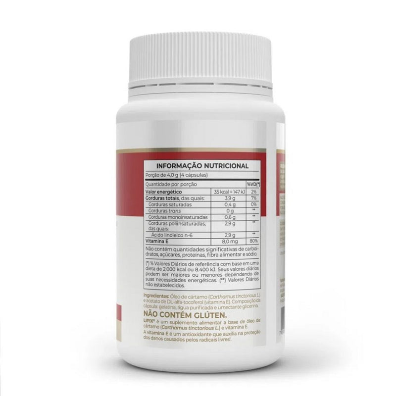 Lipix 1000mg - Óleo de Cártamo (120 caps) - Padrão: Único