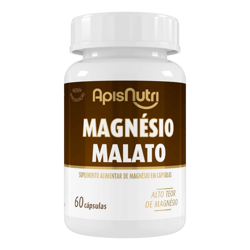 Magnésio Malato (60 caps) - Padrão: Único