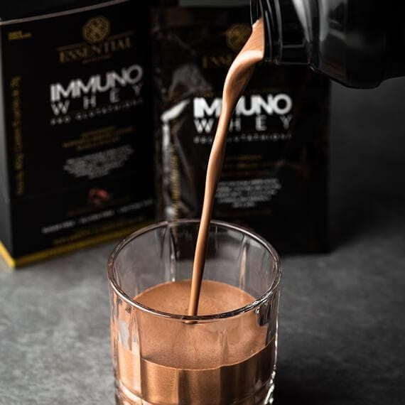 Immuno Whey Pro Glutathione Sachê (25g) - Sabor: Chocolate (31g)