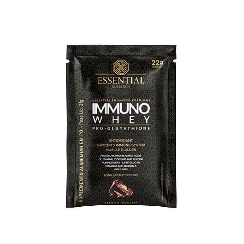 Immuno Whey Pro Glutathione Sachê (25g) - Sabor: Chocolate (31g)