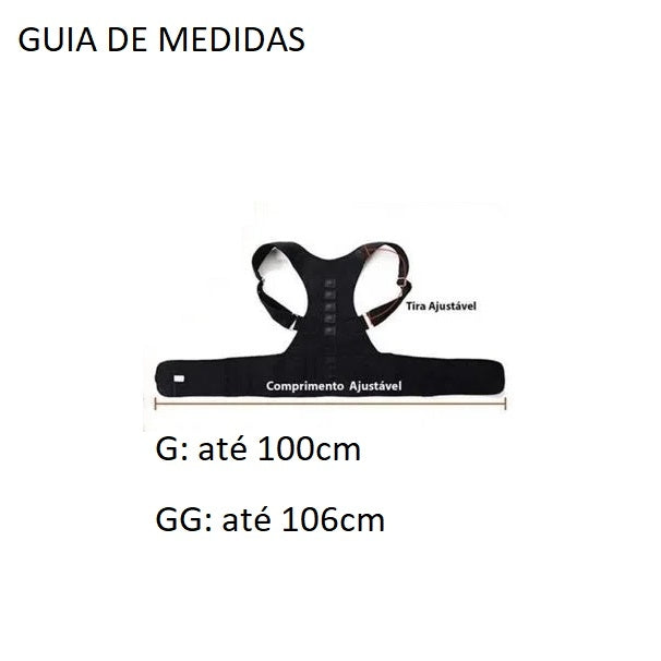 Colete Corretor de Postura - Tamanho: G