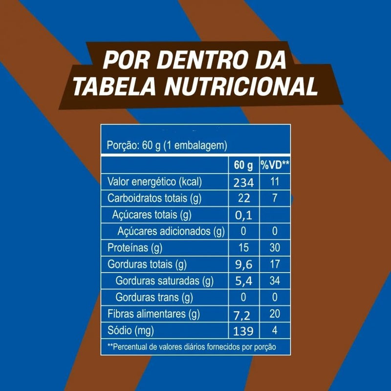 Barrinha Mukebar (60g) - Sabor: Trufa Vegana