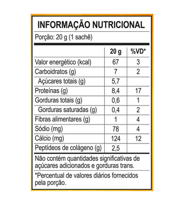 Cappuccinofit (sache 20g) - Sabor: Chocolate Maltado