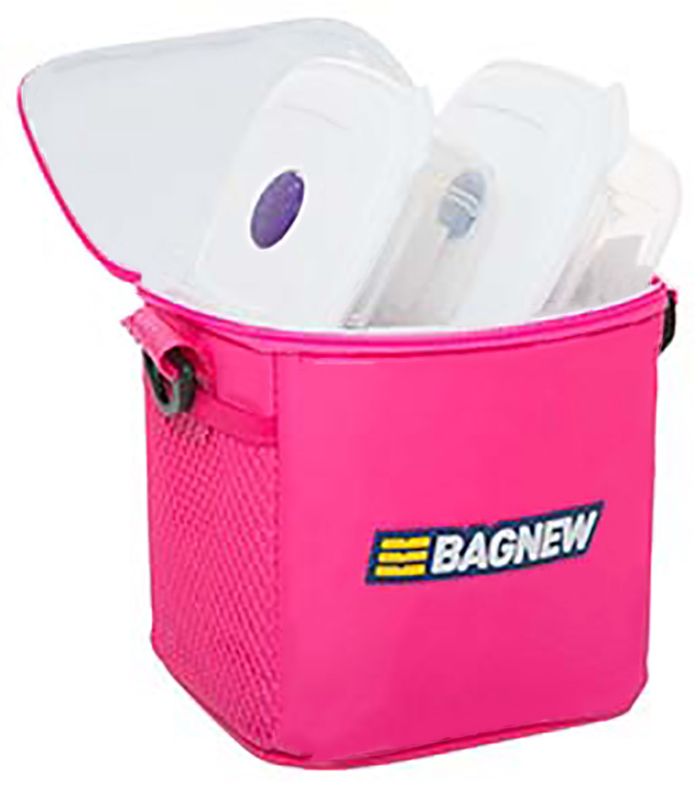 Bolsa Térmica 2 Potes - Style - Cor: Rosa