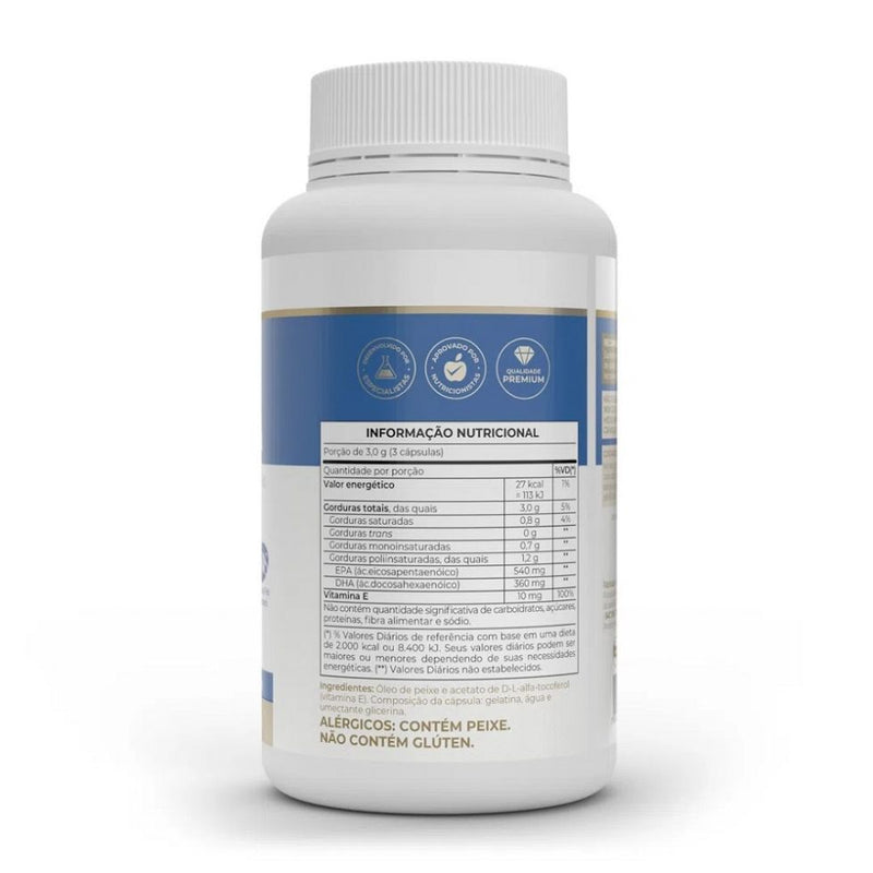 Ômega 3 EPA DHA 1g (120 Caps) - Padrão: Único