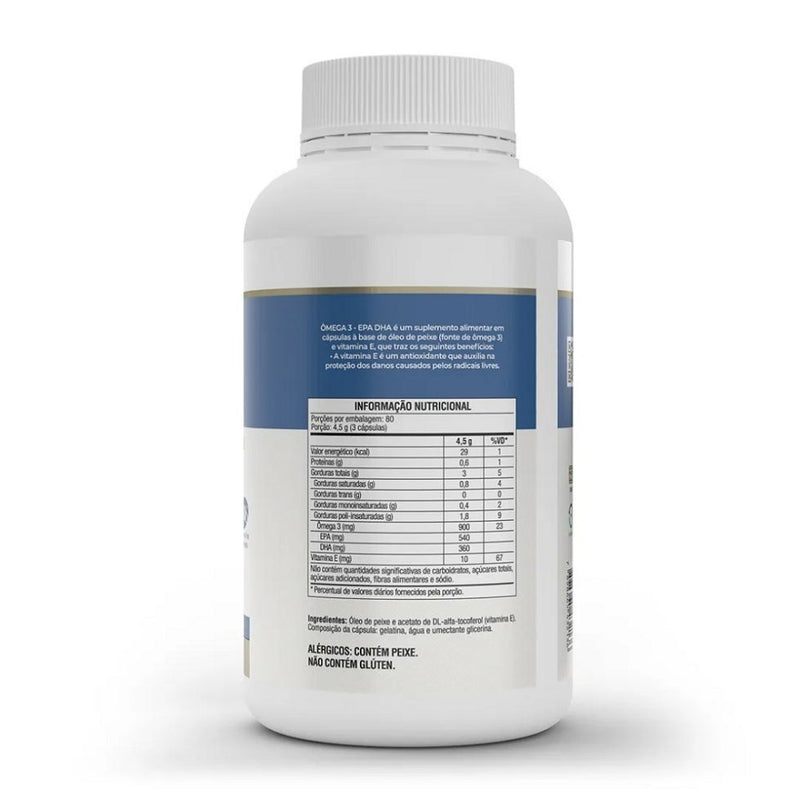 Ômega 3 EPA DHA (240 caps) - Padrão: Único