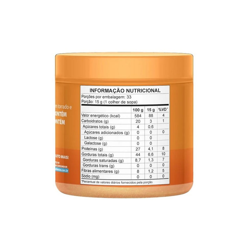 Pasta de Amendoim Integral Crocante (500g) - Padrão: Único
