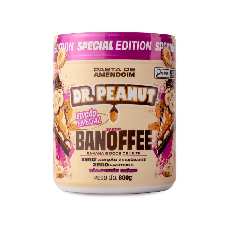 Pasta de Amendoim (600g) - Sabor: Banoffee
