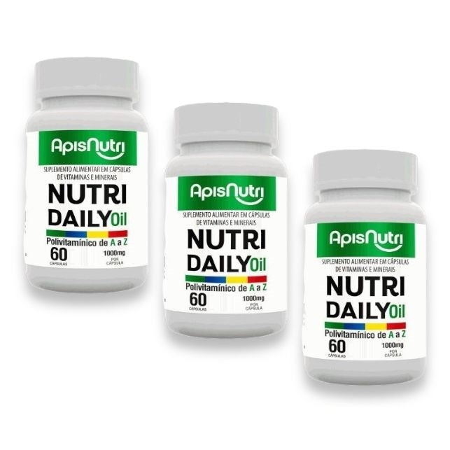 Polivitamínico Concentrado Nutri Daily - 1000mg (60 caps) - Padrão: Único