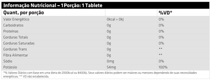 Potassium Chelated (100 Tabs) - Padrão: Único