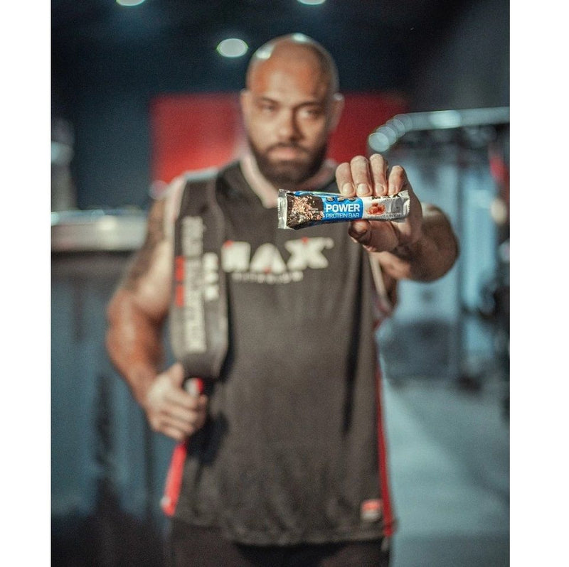 Power Protein Bar Caixa com 8 Unidades (720g) - Sabor: Morango Sensation
