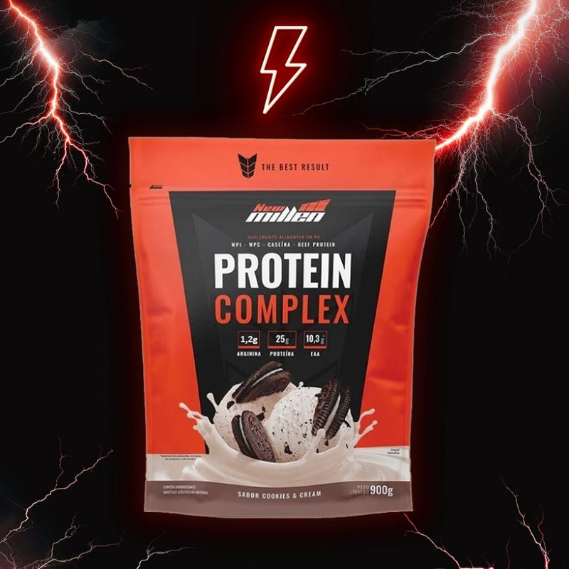 Protein Complex (900g) - Sabor: Cookies e Cream
