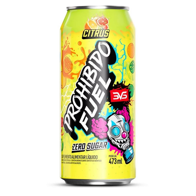 Prohibido Fuel Pré-Treino Drink (473ml) - Sabor: Citrus