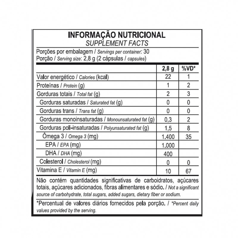 Pure Ômega 3 TG (60 caps) - Padrão: Único