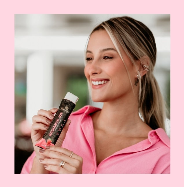 Radiance Joy Vegan Protein Bar (50g) - Sabor: Berries + White Chocolate
