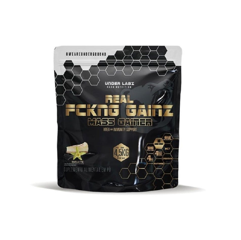 Real Fckng Gainz Mass Gainer (4,5kg) - Sabor: Vanilla Pie