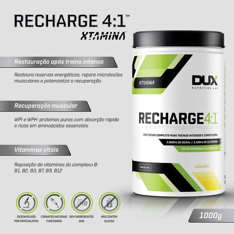 Recharge 4:1 (1kg) - Sabor: Abacaxi