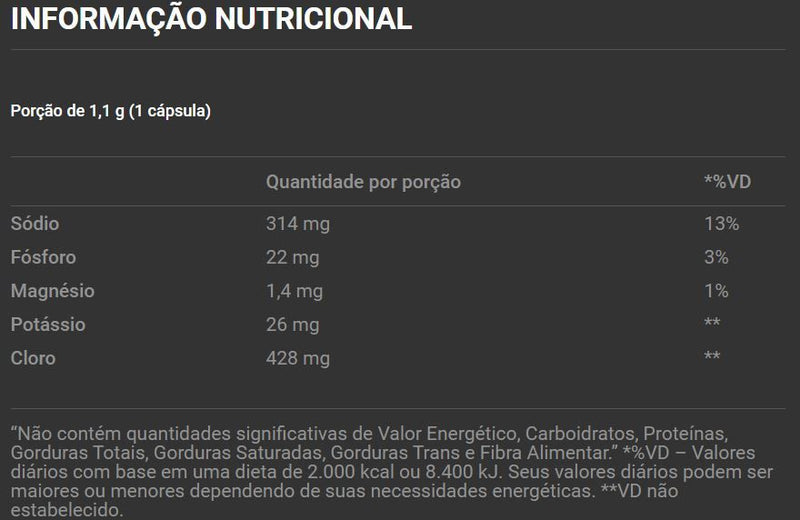 Repor Salt (30 caps) - Padrão: Único