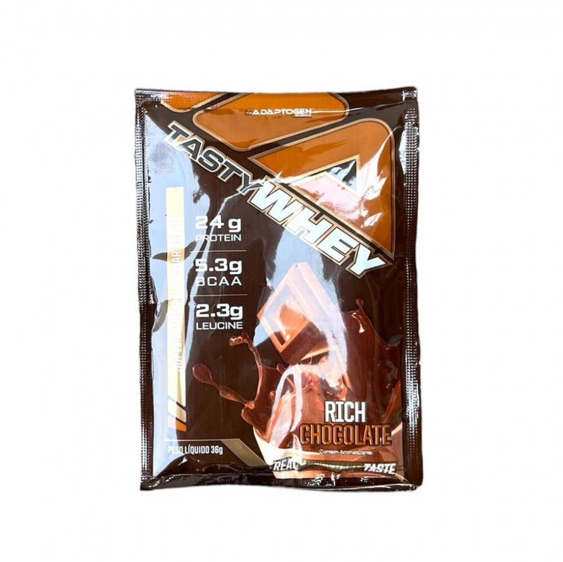 Tasty Whey Sachê - Sabor: Rich Chocolate (34g)