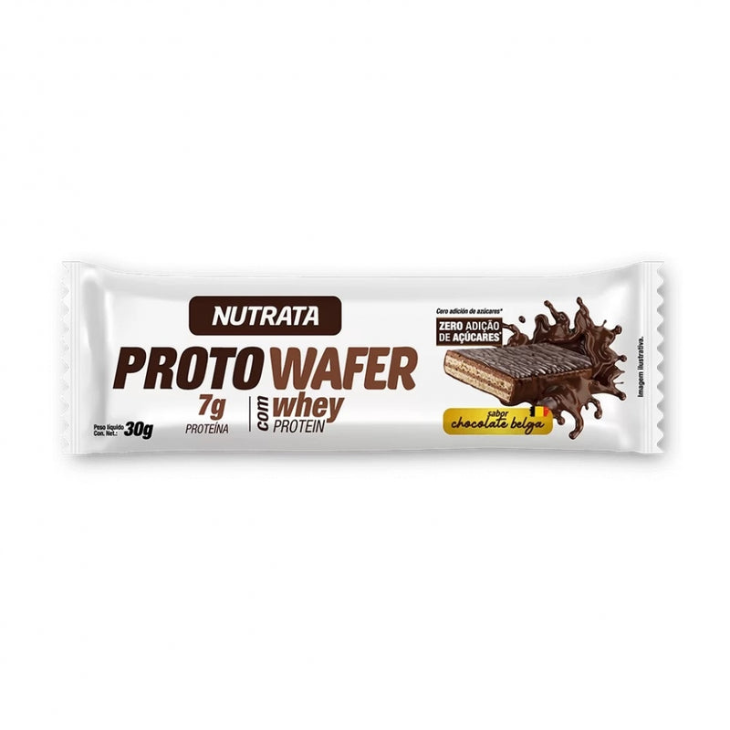 Proto Wafer Display (12 unid de 30g) - Sabor: Chocolate Belga