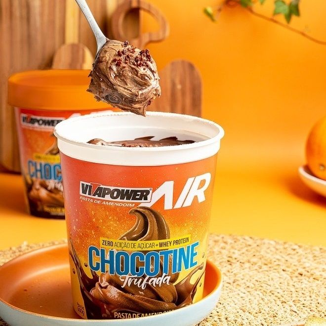 Pasta de Amendoim AIR Sabores Gourmet (600g) - Sabor: Chocotine